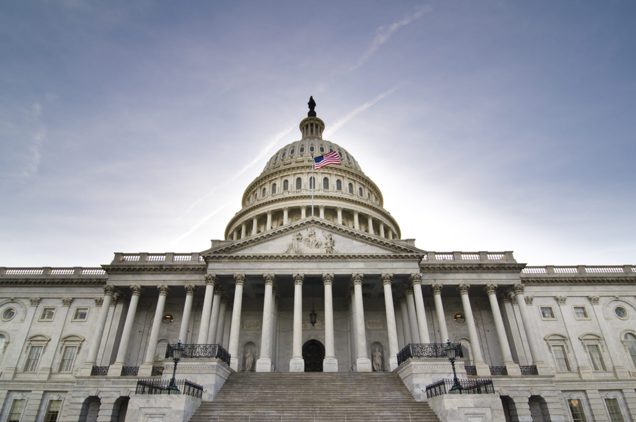 View of the Capitol Building where the January 6th riots took place and where women who run for office were inside.