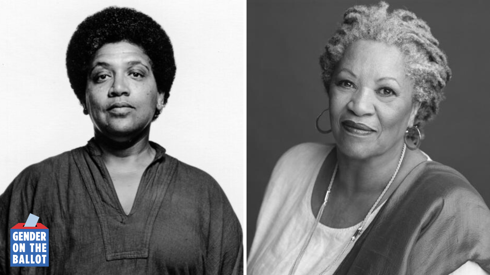 Photo of Audre Lorde and Toni Morrison